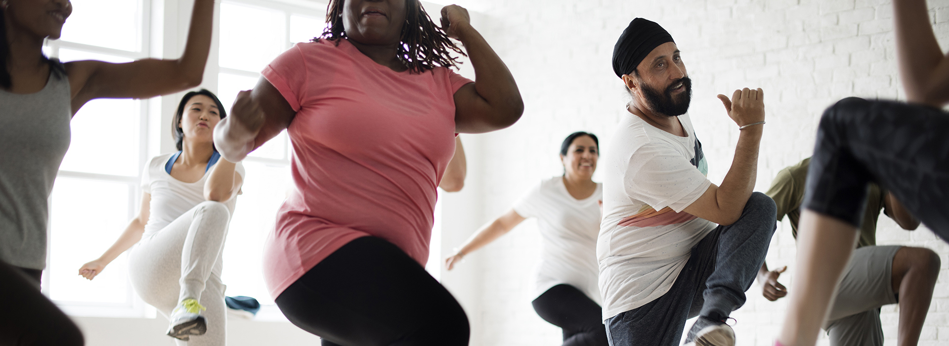 Group exercise class
